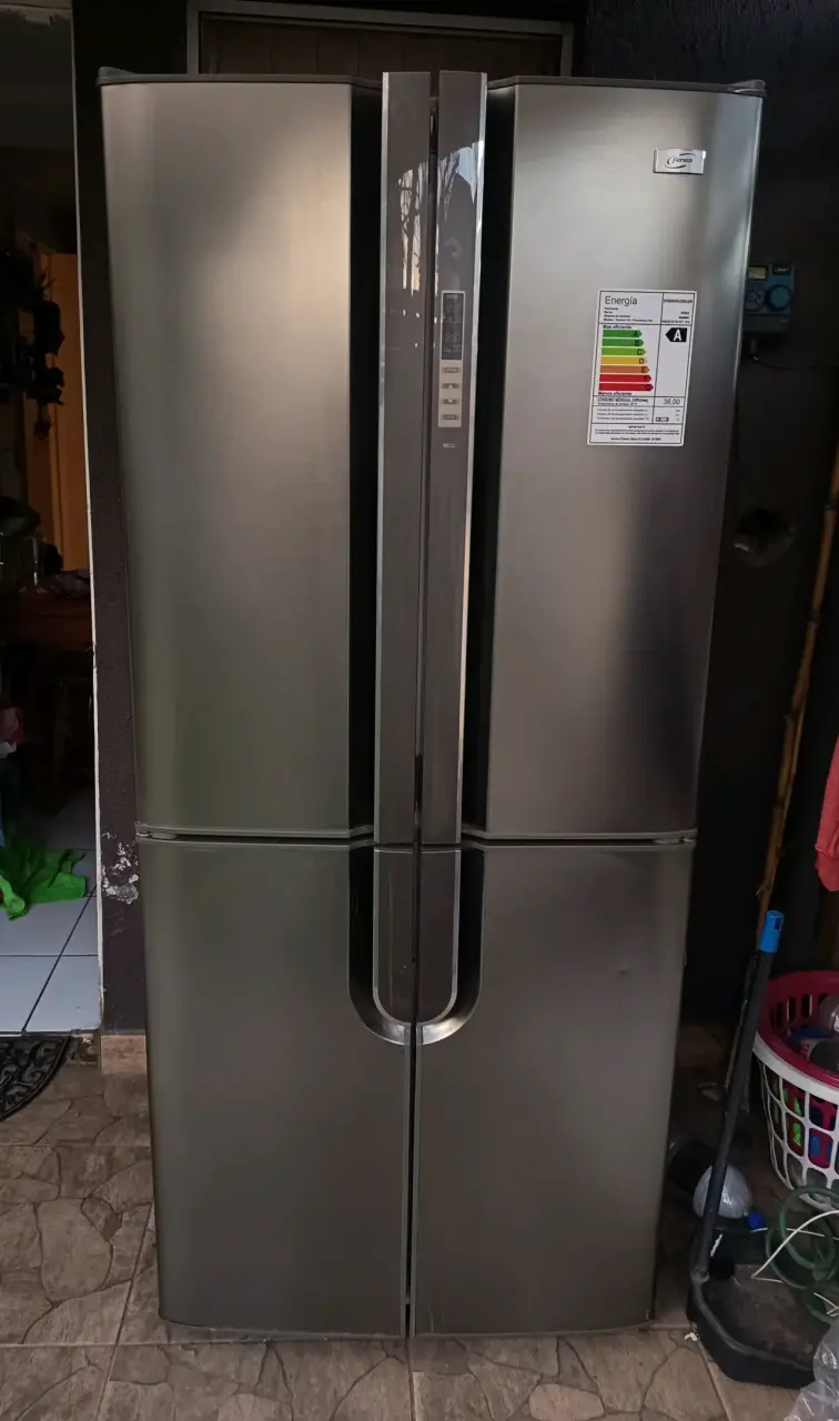 Refrigerador side by side Fensa acero inoxidable - 1