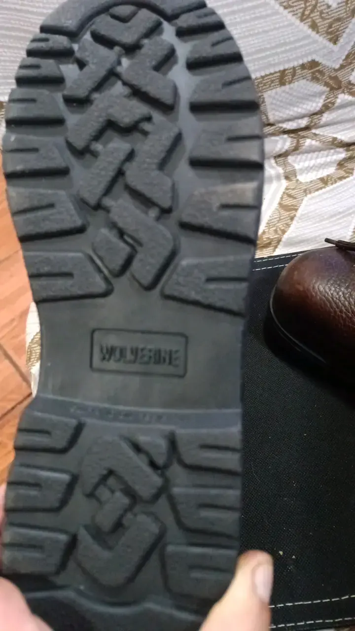 Botas de cuero marrón para hombre - 3