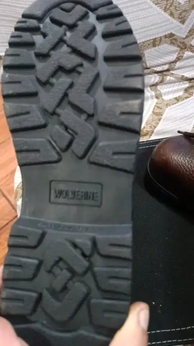 Botas de cuero marrón para hombre - miniatura 3