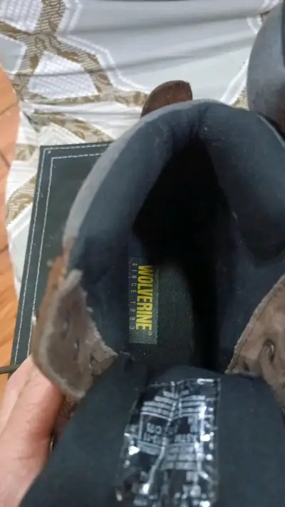 Botas de cuero marrón para hombre - miniatura 5