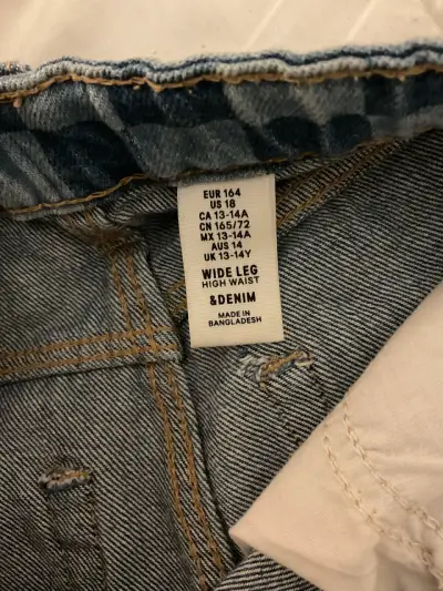 Jeans estampado a cuadros talla 34 - miniatura 3