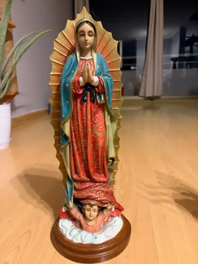Figuras religiosas de madera decorativas - miniatura 3