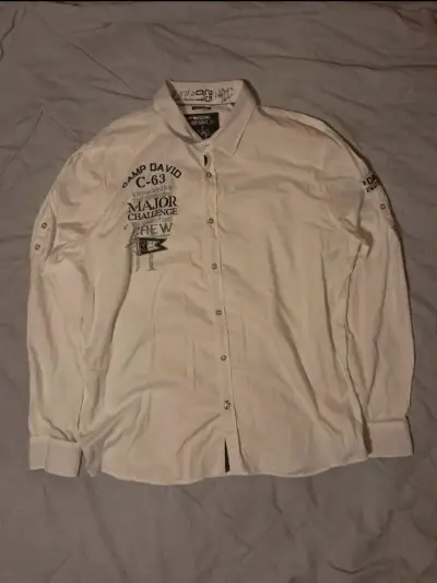 Camisa blanca Camp David - miniatura 1