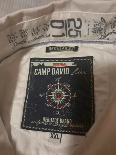 Camisa blanca Camp David - miniatura 2