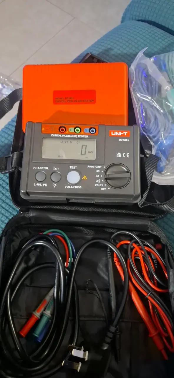 Probador digital RCD ELCB UT582+ - 2