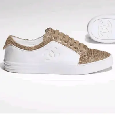 Zapatillas Chanel sneakes de tweed talla 40 origin - miniatura 1