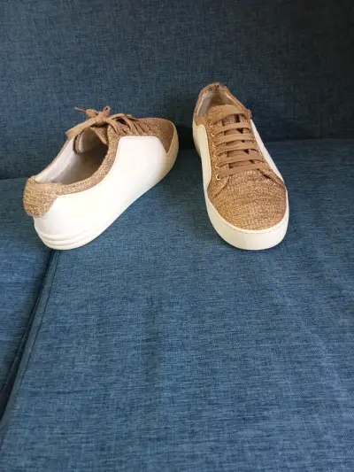 Zapatillas Chanel sneakes de tweed talla 40 origin - miniatura 4