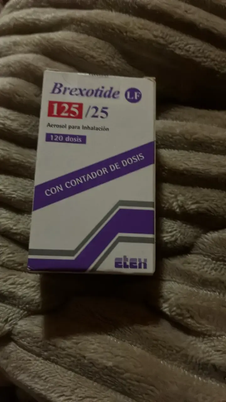Inhalador Brexotide LF 125/25 con contador - 1