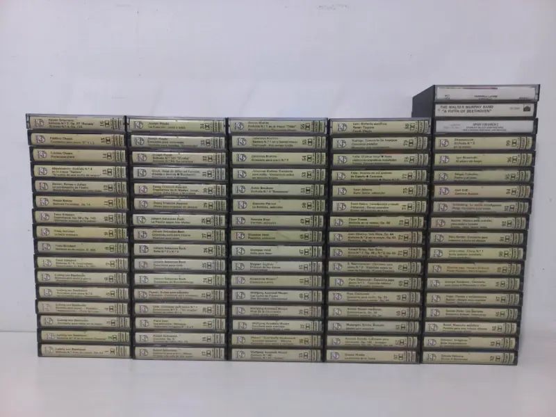 Colección de 82 casetes de música clásica - 2