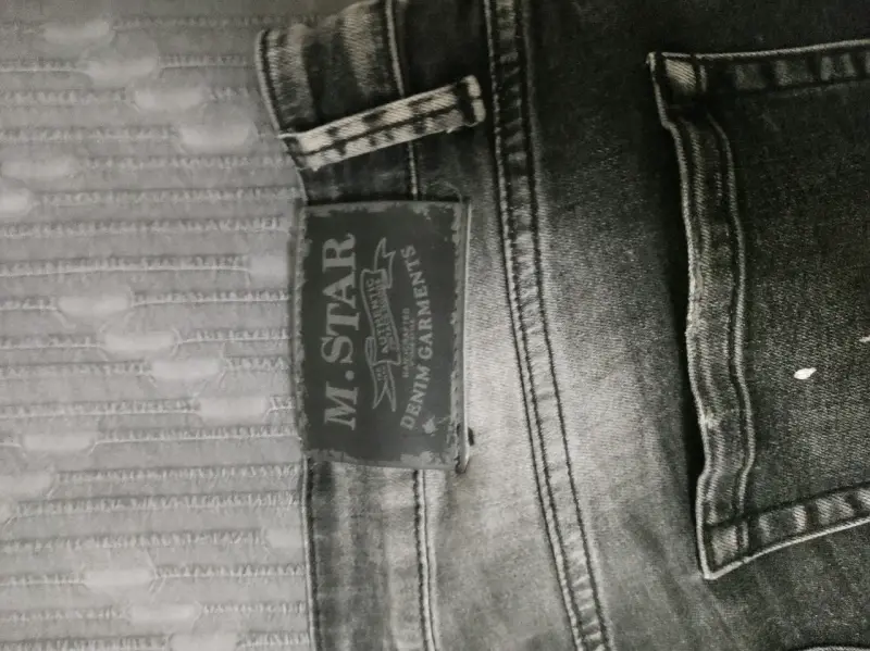 Jeans desgastados gris oscuro para hombre - 3
