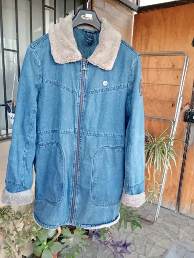 Chaqueta de mezclilla con chiporro - miniatura 6