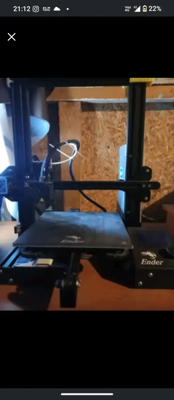 Impresora 3D Ender 3 v2 en buen estado - 1