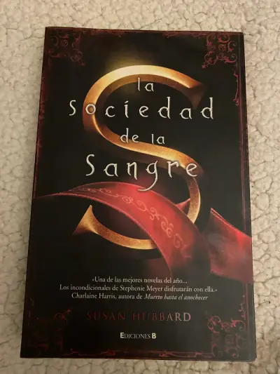 Libro 'La Sociedad de la Sangre' de Susan Hubbard - miniatura 1
