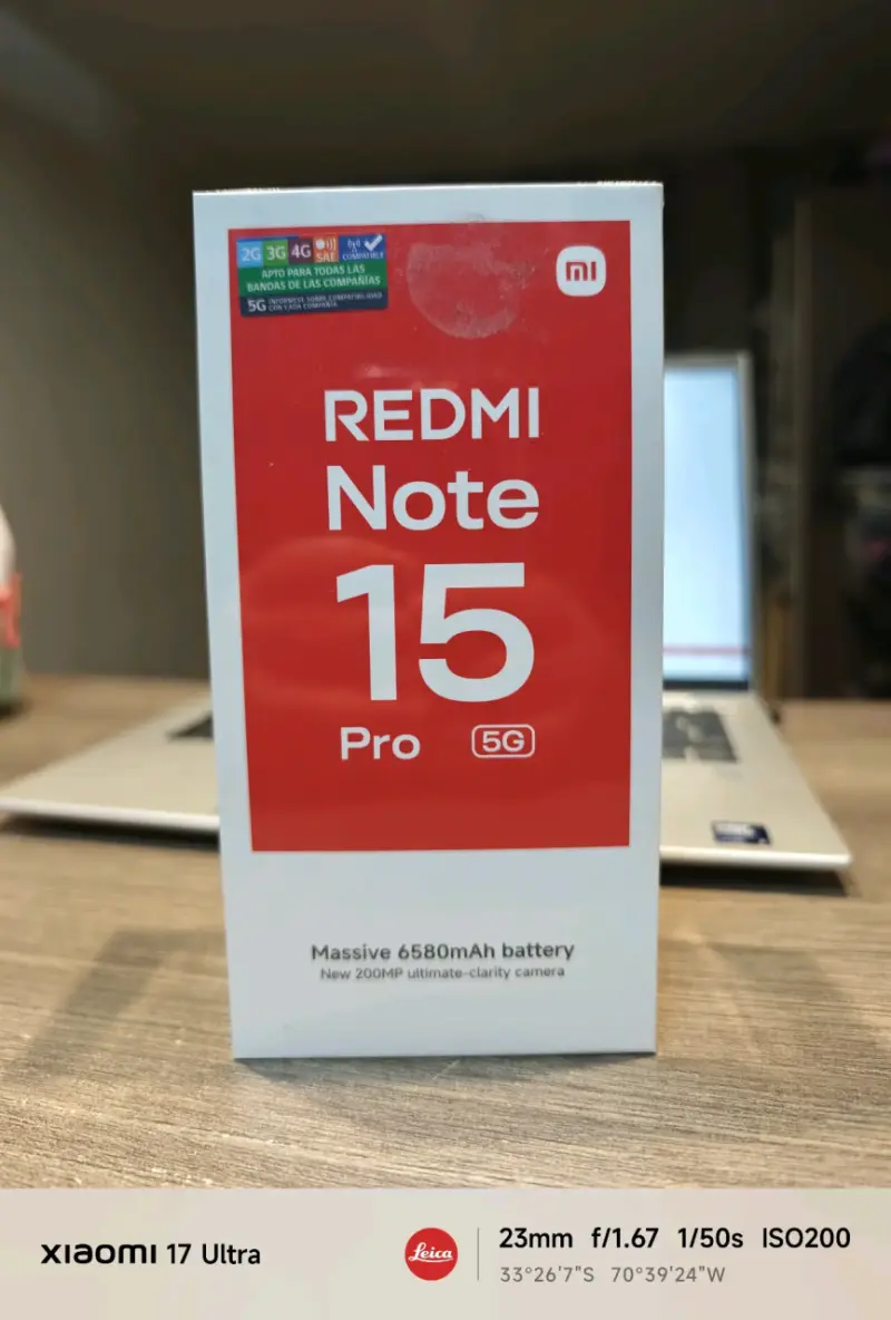 Xiaomi Redmi Note 15 Pro 5G con batería 6580mAh - 2