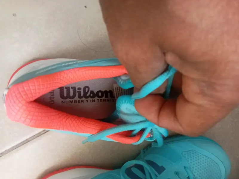 Zapatillas deportivas Wilson Rush Pro turquesa - 3