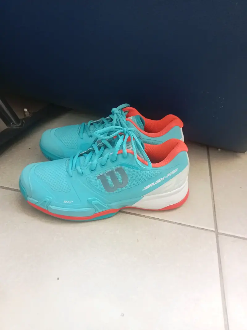 Zapatillas deportivas Wilson Rush Pro turquesa - 4