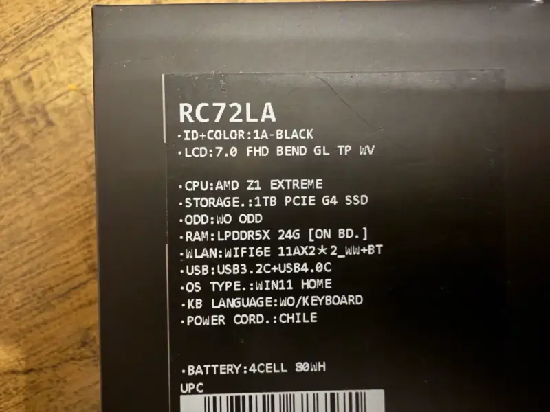 ASUS ROG Ally X Z1 Extreme - 2