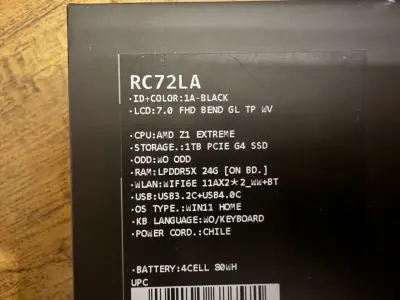 ASUS ROG Ally X Z1 Extreme - miniatura 2