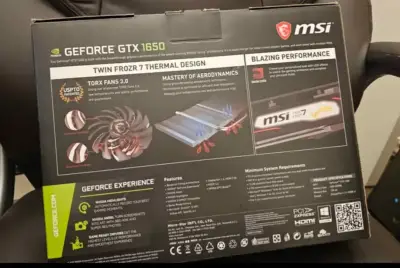 Tarjeta gráfica MSI GeForce GTX 1650 - miniatura 5