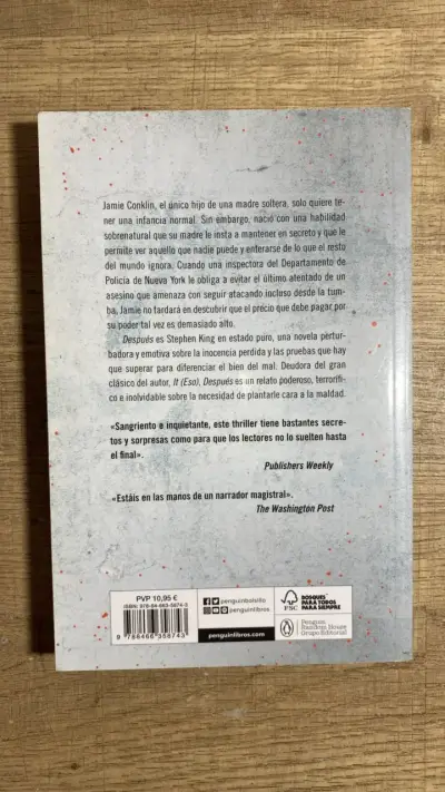 Libro 'Después' de Stephen King - miniatura 2