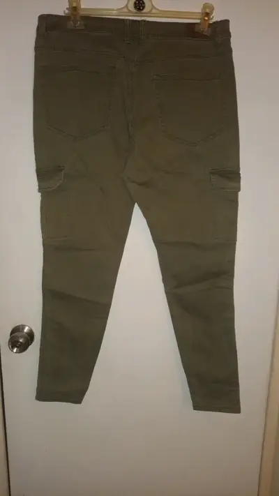 Pantalones cargo verde oliva Sybilla - miniatura 2