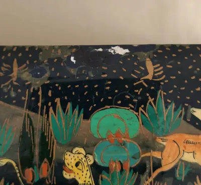 Caja decorativa con temática animales c/detalle - miniatura 4