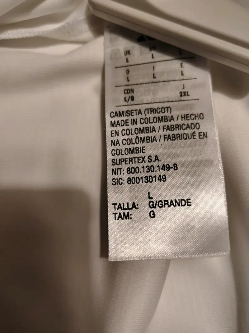 Camiseta selección peruana blanca y roja - 4