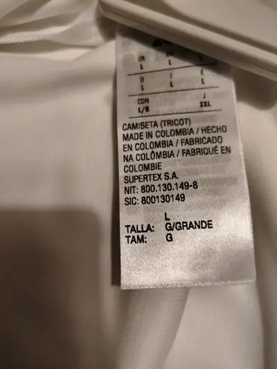 Camiseta selección peruana  blanca y roja - miniatura 4