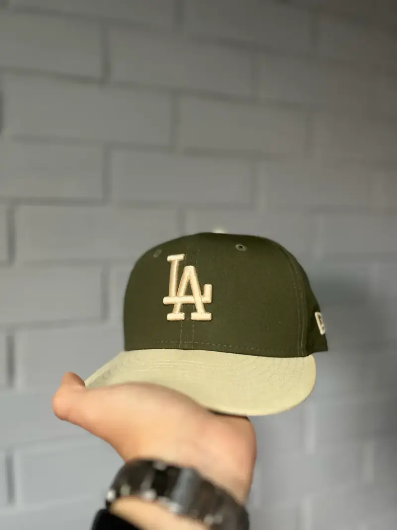 Gorra New Era LA Verde Oliva 7 1/4 - 1