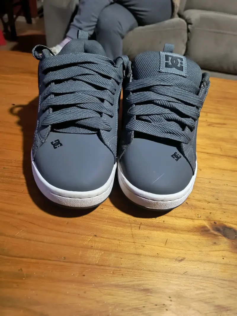 Zapatillas DC gris para hombre - 1