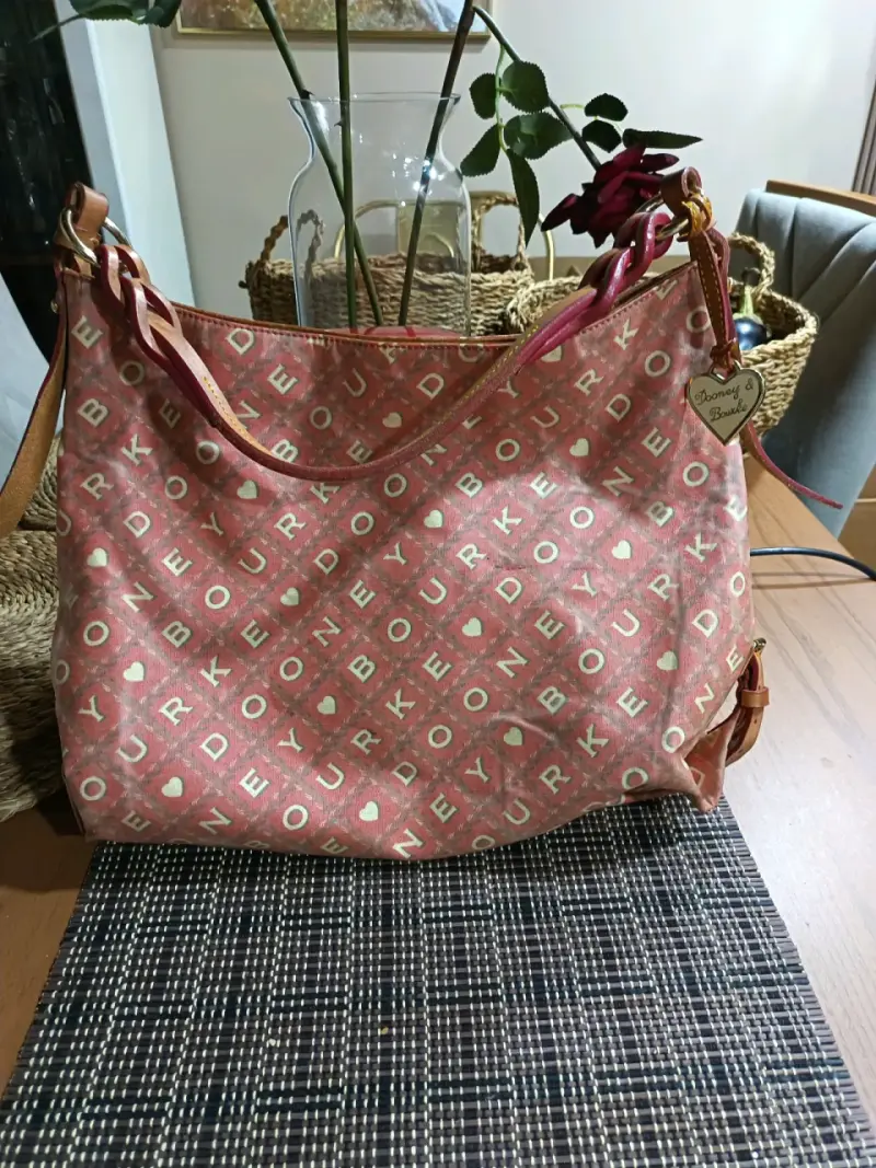 Bolso Dooney & Bourke estampado rosa - 1