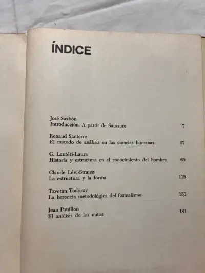 Libro 'Introducción al Estructuralismo' - miniatura 3