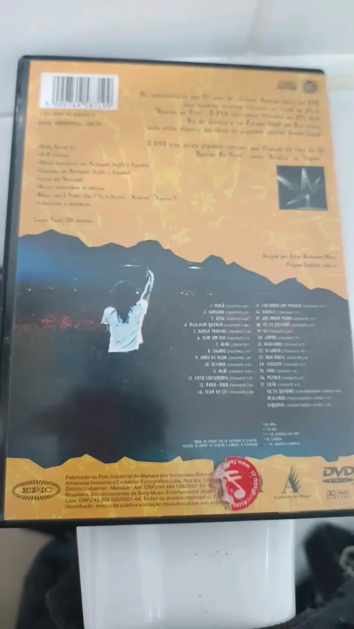 DVD Djavan Ao Vivo - 2