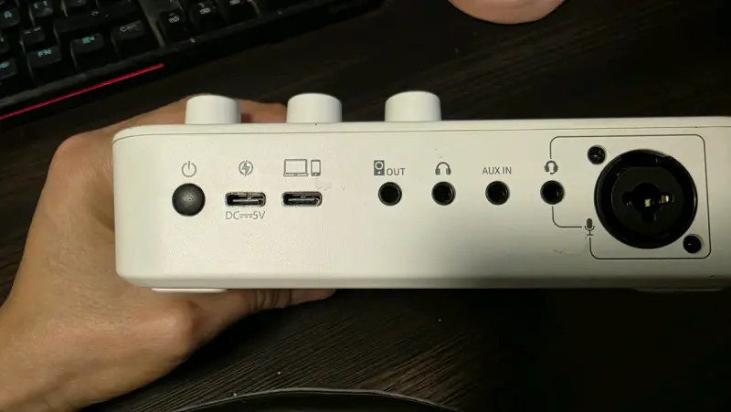 Interfaz de audio Maono con efectos integrados - 3