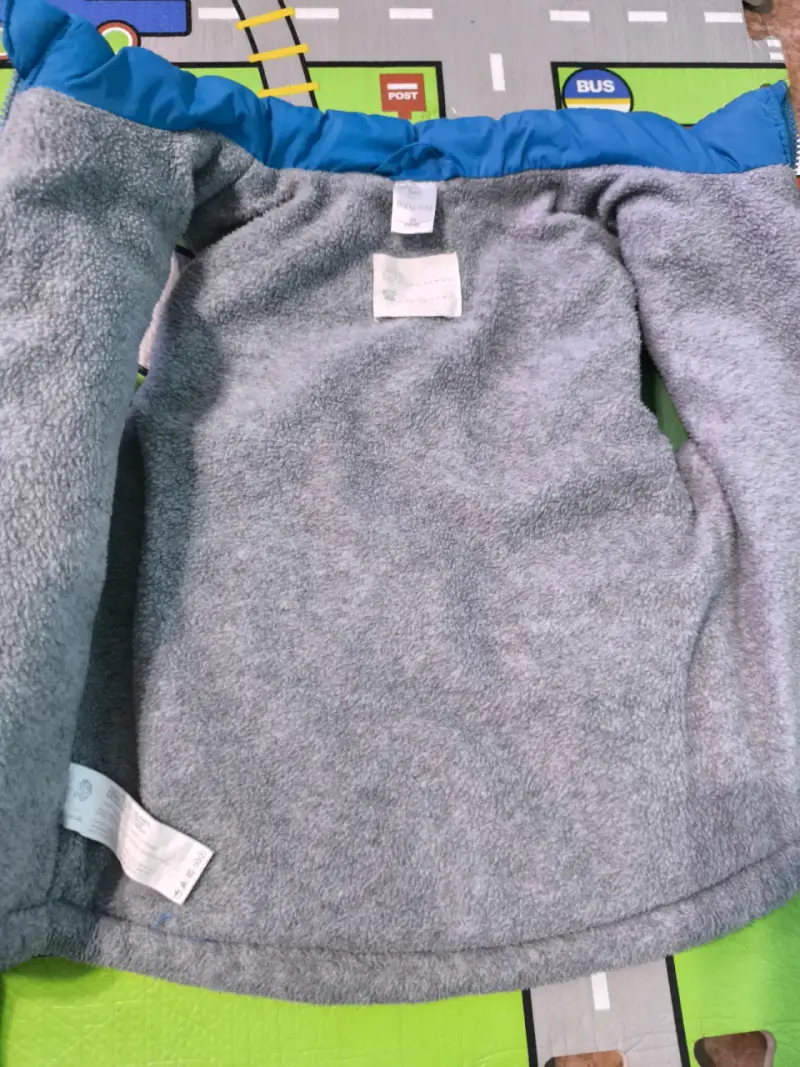 Chaqueta sin mangas azul para niño - 2