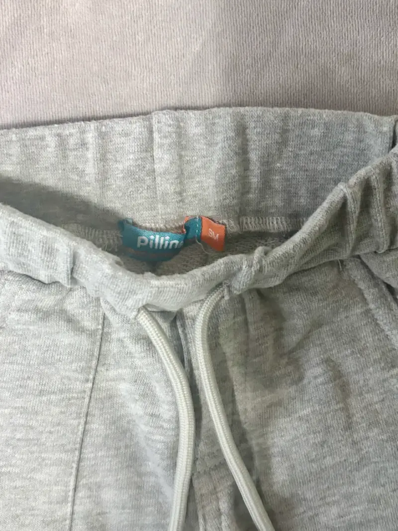 2 Pantalones de bebé niño azul y gris PILLÍN 3M - 4