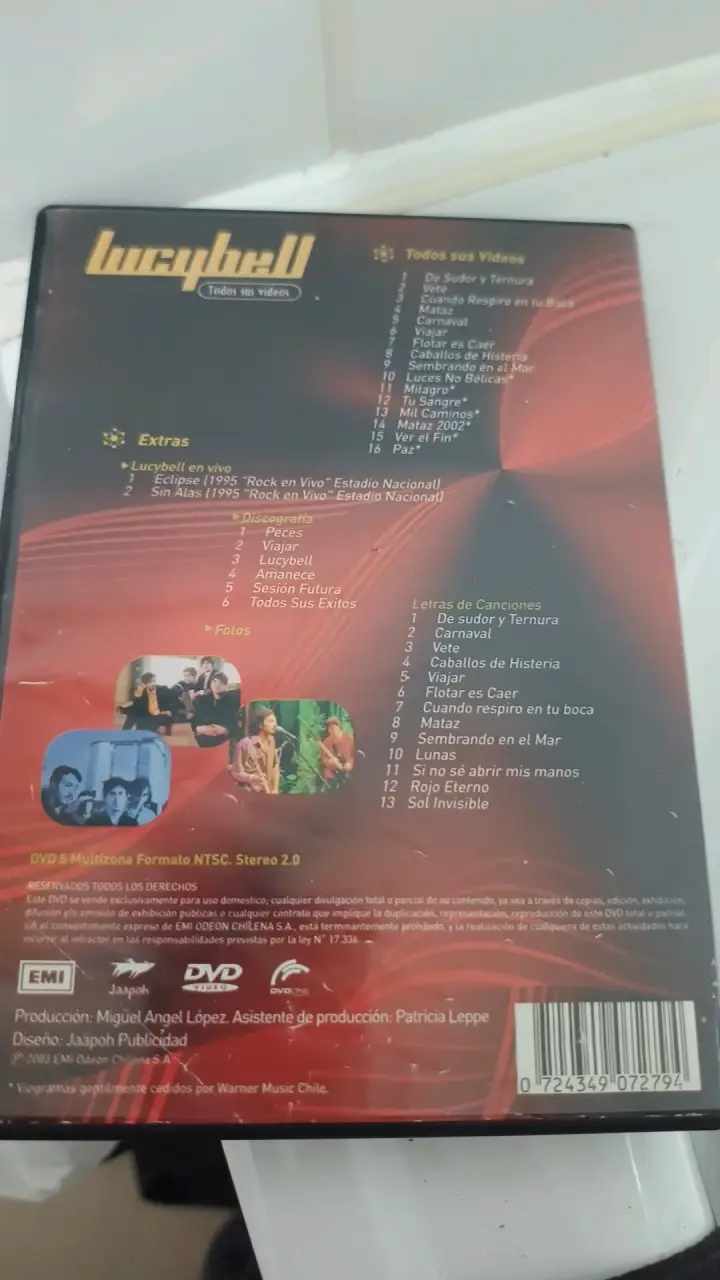 DVD Lucybell Todos sus Videos - 2