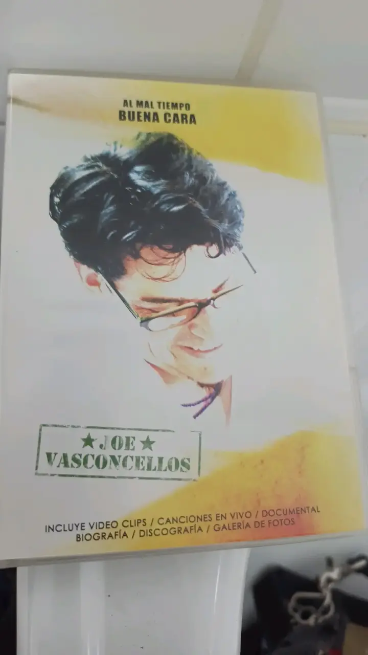 DVD Joe Vasconcellos Al Mal Tiempo Buena Cara - 1