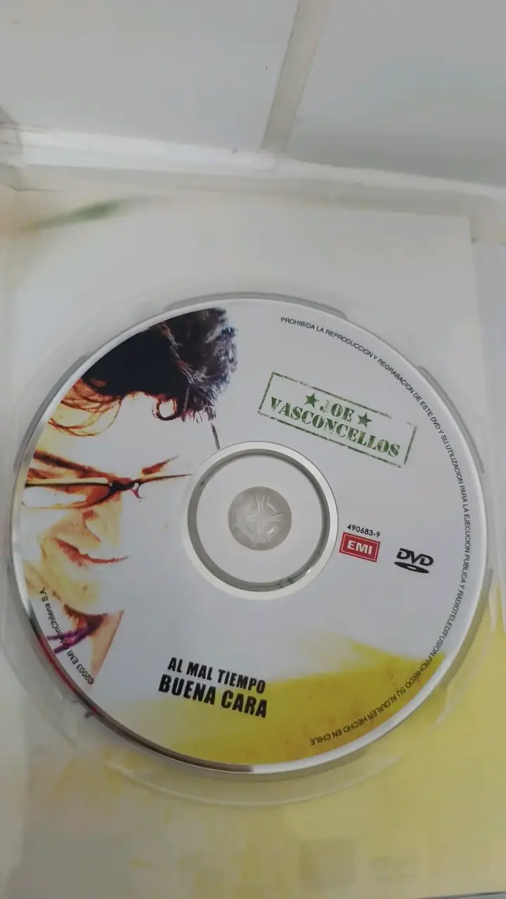 DVD Joe Vasconcellos Al Mal Tiempo Buena Cara - 3