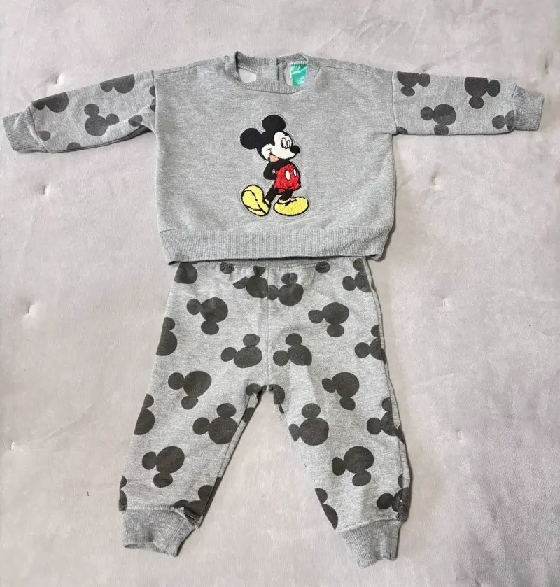 Conjunto bebé Mickey Mouse 3-6 M - 1