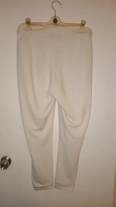 Pantalones de chándal beige unisex - miniatura 2