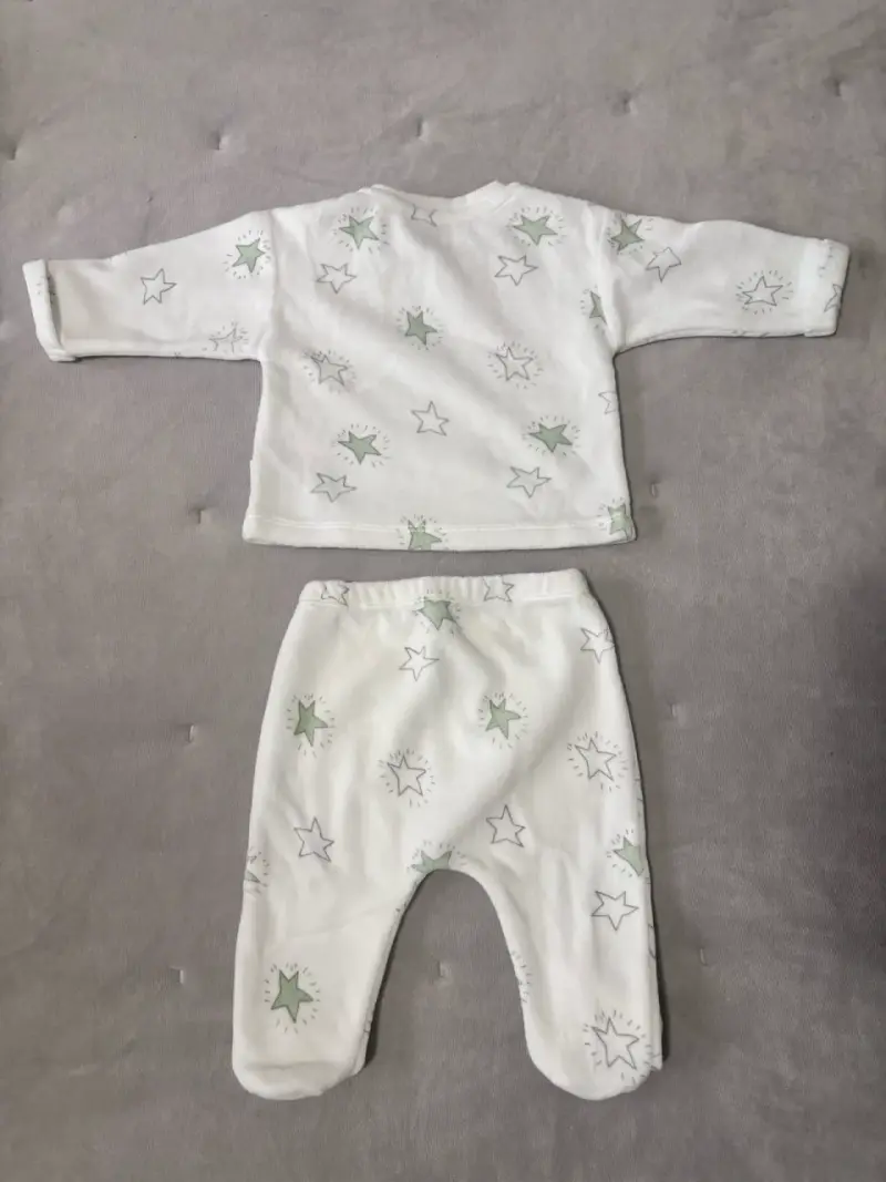 Conjunto plush bebé con estrellas COLLOKY 0-3M - 2
