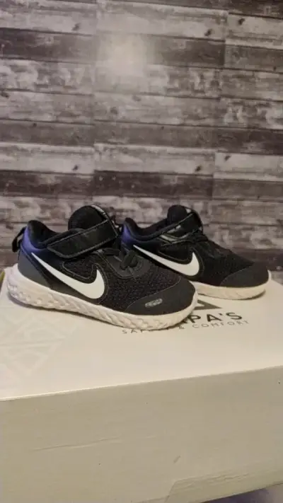Zapatillas NIKE 9C.Deportivas negras para niños - miniatura 4