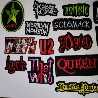 Parches bordados de bandas de rock - miniatura 2