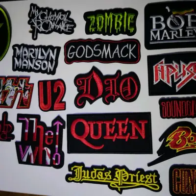 Parches bordados de bandas de rock - miniatura 4