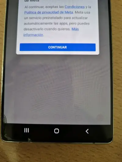 Samsung note 20  con pantalla dañada p - miniatura 5