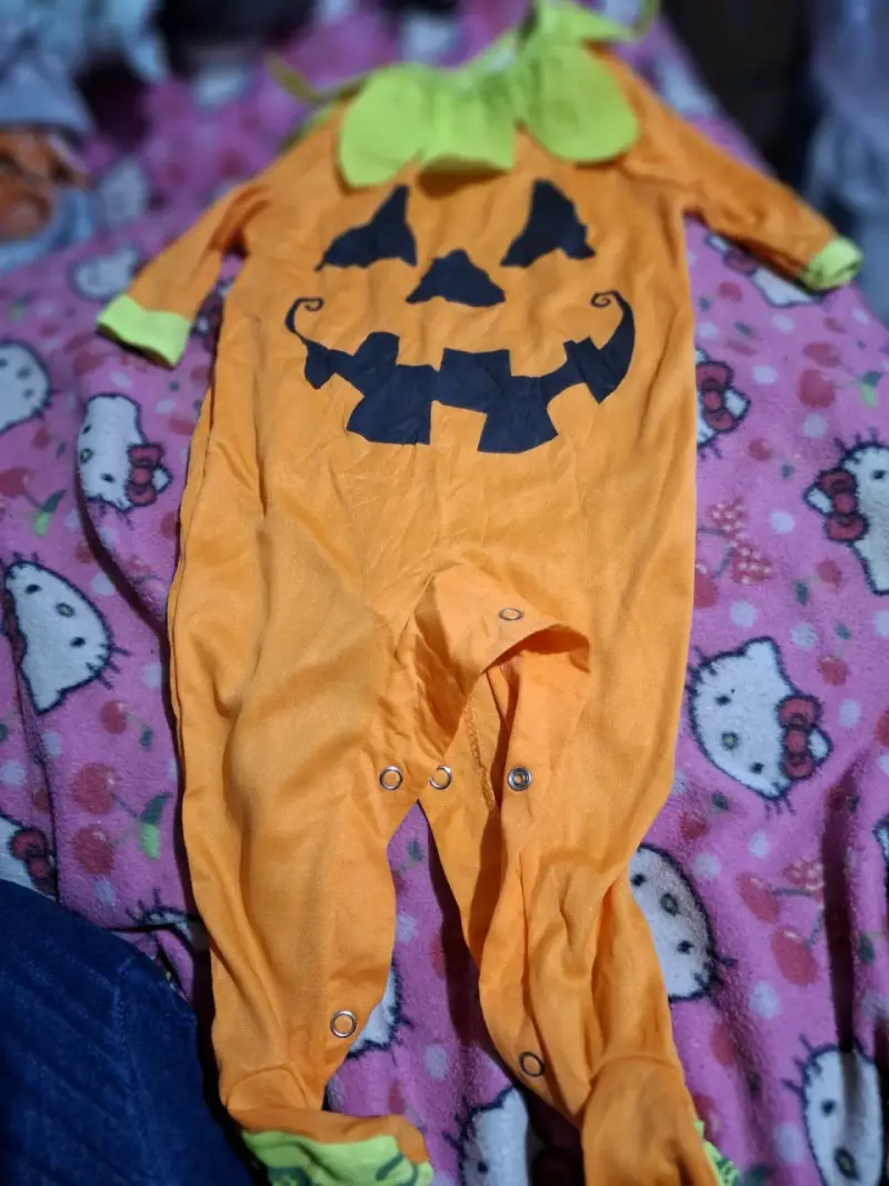 Disfraz de calabaza para bebé