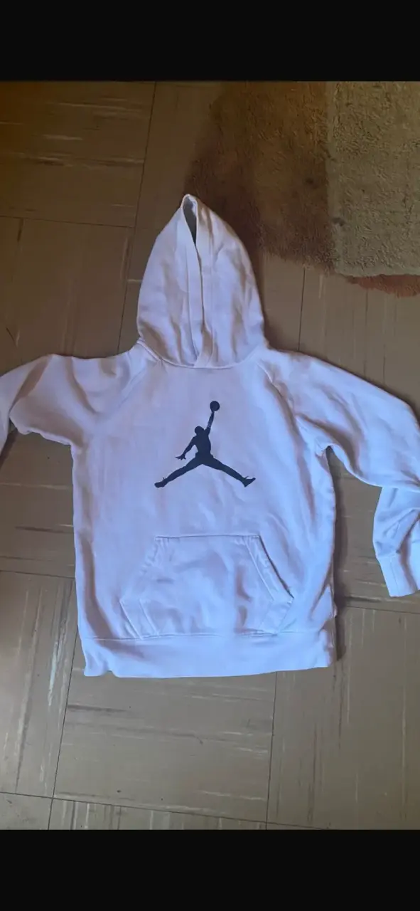 Poleron jordan blanco