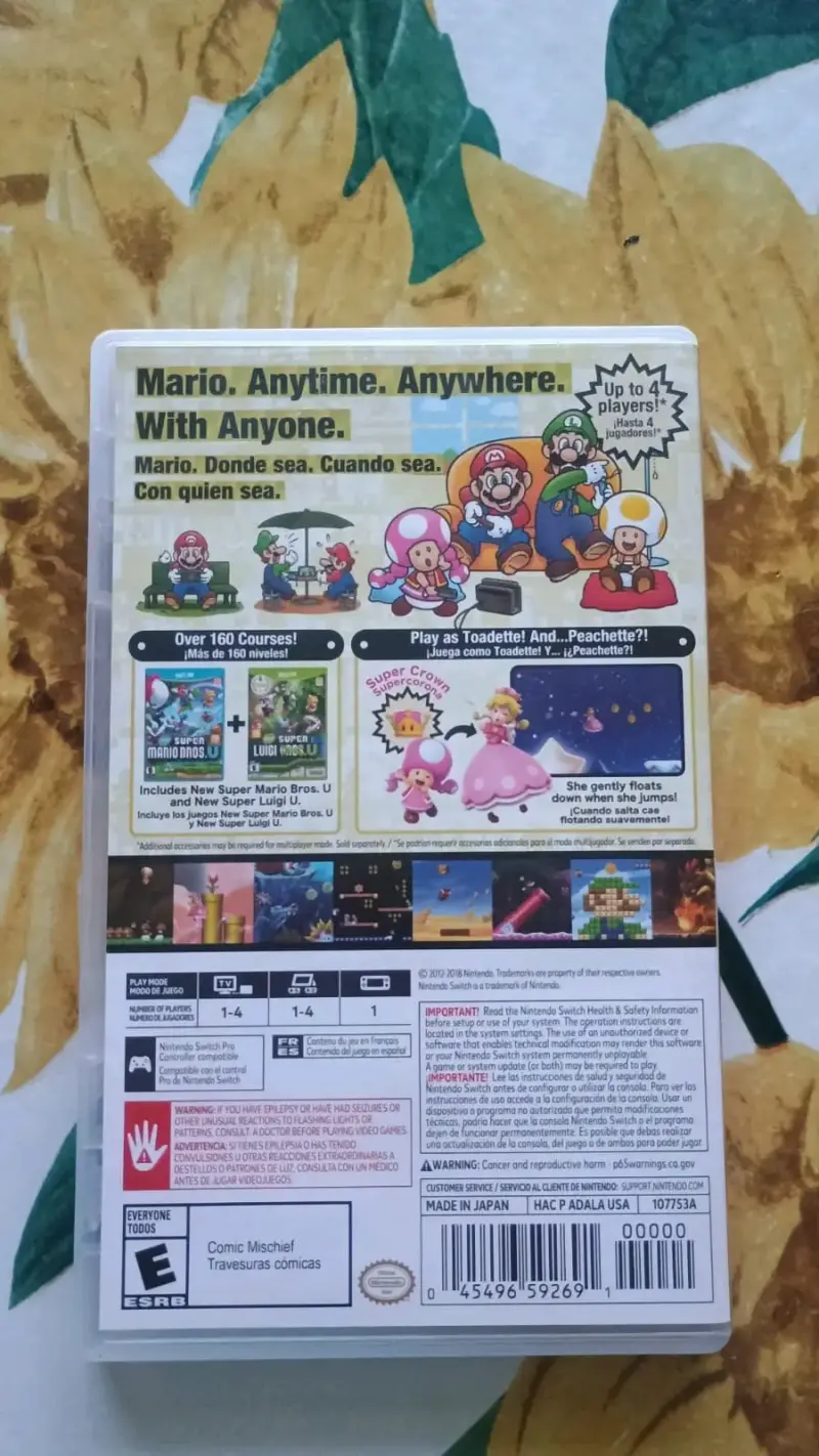 Super Mario Bros U Deluxe para Nintendo Switch - 3