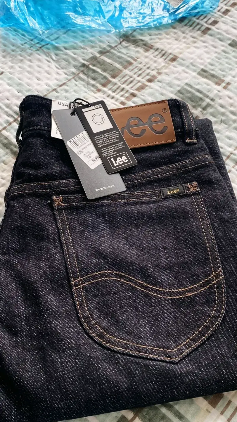 Jeans Lee oscuros nuevos con etiqueta - 1